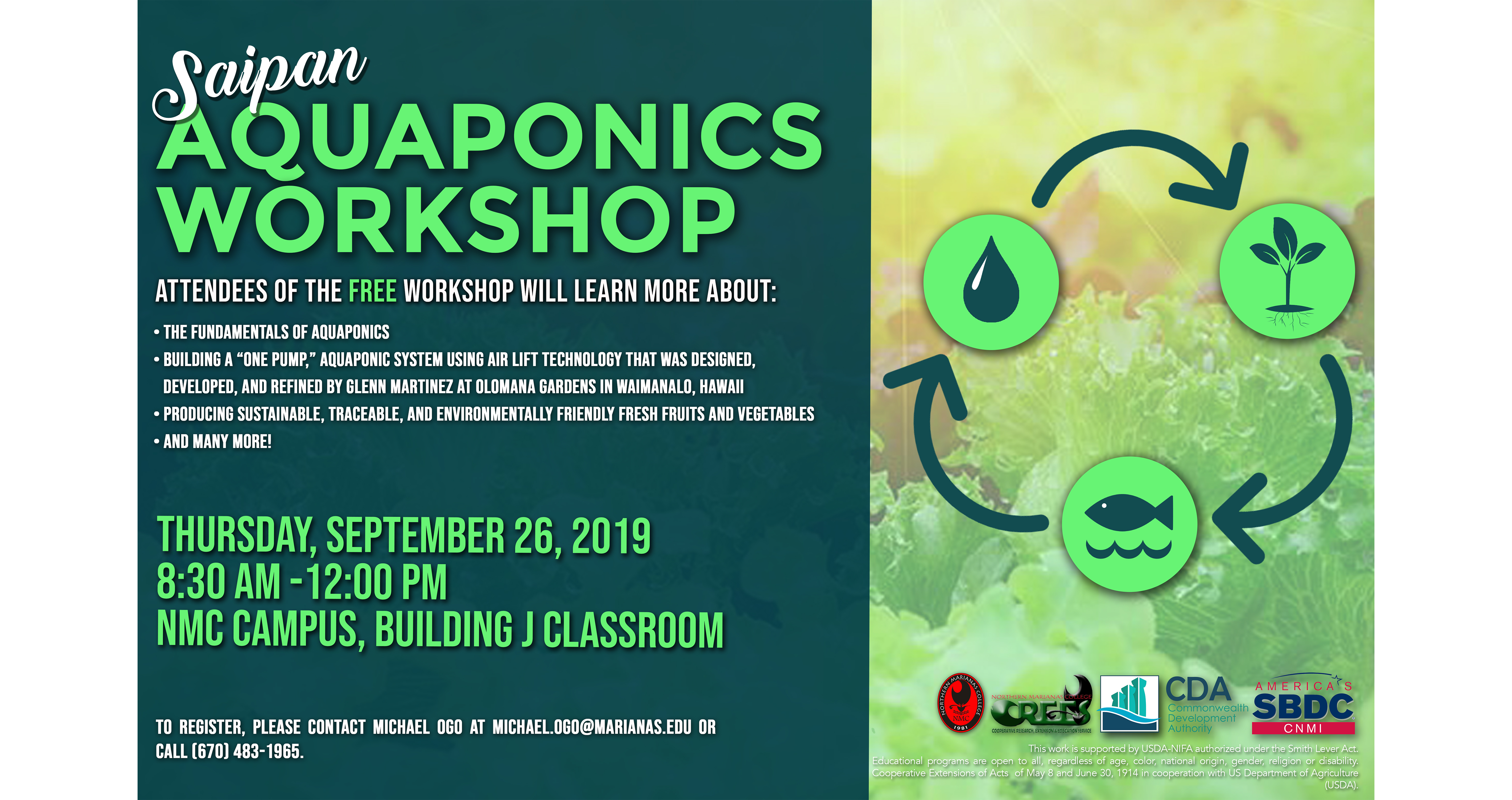 Saipan Aquaponics Workshop