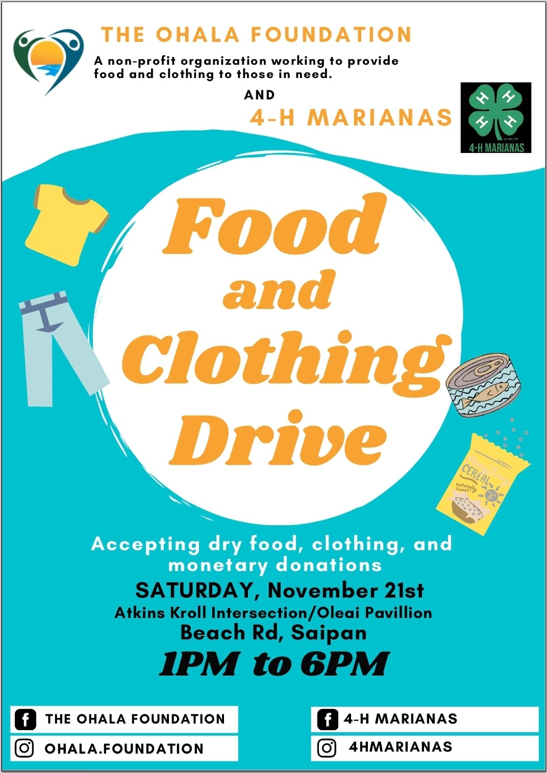 Food and Clothing Drive